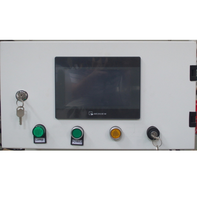 Bügelpresse-Eisen ISO 9001 für Kleidung 220 Volt-Touch Screen PLC 1