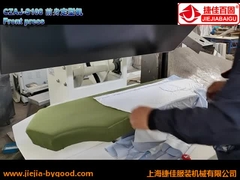 HochdruckPressmaschinefalte der hemdfront frei