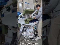 Verarbeitung von Blazer-Anzügen