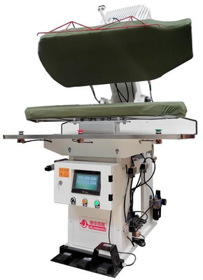 Dufflecoat-Pressmaschine verließ Front Vertical Lapel Press