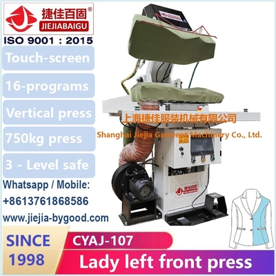 Dampf-Hitze-Smokinghemd-Presse-Maschinen-Farbtouch Screen Plc