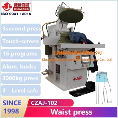 Touchscreen-PLC-Full-Range-Hosenpressmaschine mit Mitsubishi Schnellhochdruck