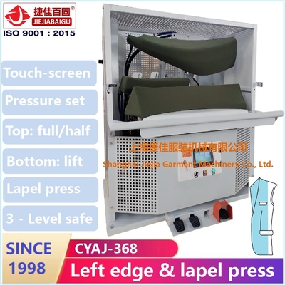 Touch Screen Blazer-Anzugs-Bügelmaschine-Revers-Rand-Bügelpresse für Jacken-Kleid