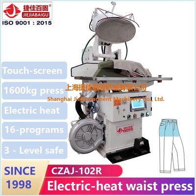 Touchscreen-PLC-Full-Range-Hosenpressmaschine mit Mitsubishi Schnellhochdruck