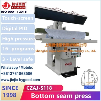 Hochdruckfalten-freies Kleiderpressmaschine für Baumwollhemd Front Body