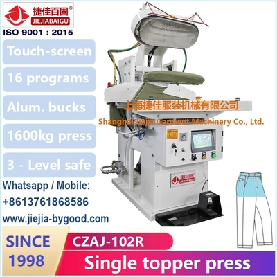 Full-Range Hosen Bügelmaschine mit Mitsubishi PLC schneller hoher Druck