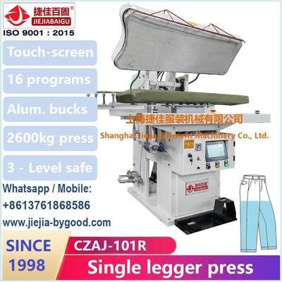 Full-Range Hosen Bügelmaschine mit Mitsubishi PLC schneller hoher Druck