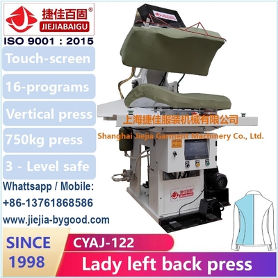 Dampf-Hitze-Smokinghemd-Presse-Maschinen-Farbtouch Screen Plc