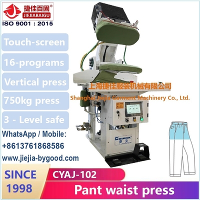 Professionelle Hosenpressmaschine mit Vakuum- und Dampfpresssystem