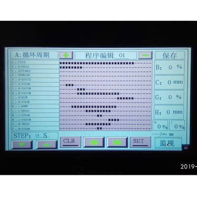 Pressmaschine-automatische Touch Screen PLC-Anzugspressemaschine Presse des Anzugs vertikale Kleider