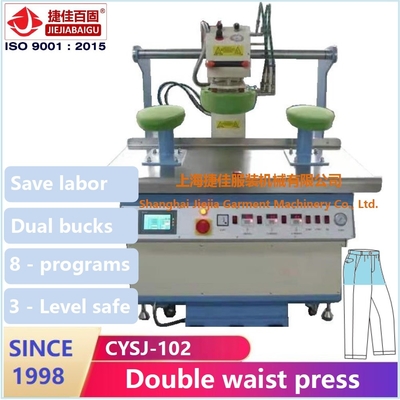 Hosen-Pressmaschine, doppelte Taillendeckelhose kleidet Pressmaschine