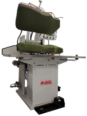 PU-Jacken-Pressmaschine verließ Front Vertical Garment Steam Press-Maschine 220V