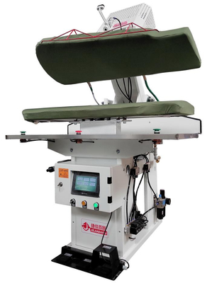 Vertikales automatisches Dufflecoat-Pressmaschine-rechtes hinteres Dampf-Heizsystem