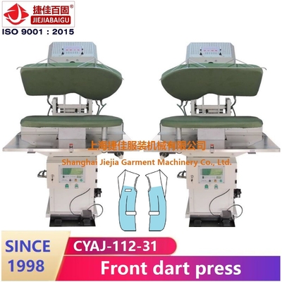 Anzugs-Jacken-Stoff-Presse-Maschine vertikaler Front Dart